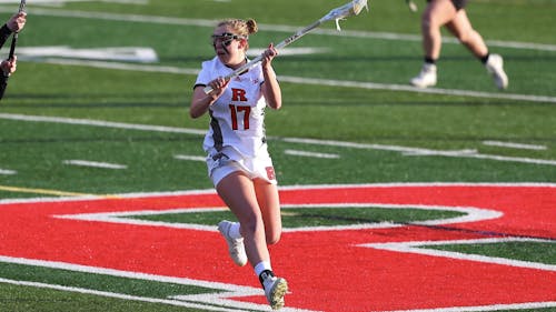 Junior attacker Marin Hartshorn provided a goal as the Rutgers women’s lacrosse team lost to Stony Brook in their NCAA Tournament matchup. – Photo by Scarletknights.com