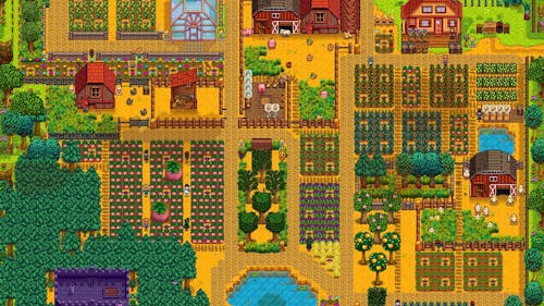 Start over and become a farmer in "Stardew Valley," a role-playing game known for its relaxing escapism. – Photo by @ConcernedApe / Twitter