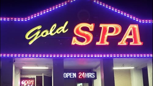 The Gold Spa in Atlanta, Georgia was 1 of the 3 spas targeted in last week's mass shooting, where eight people, including six Asian American women, were killed. – Photo by Googlemaps.com