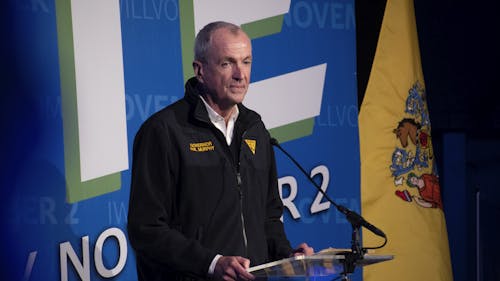 Gov. Phil Murphy (D-N.J.) said the state's capital facilities grant program can help make New Jersey schools more affordable and competitive. – Photo by Emma Garibian