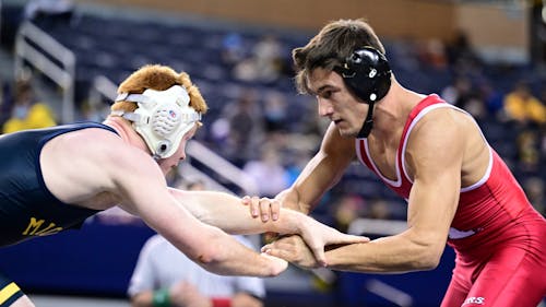 Fifth-year senior 157-pounder Michael VanBrill and the Rutgers wrestling team face in-state rival Rider before dueling with Ohio State. – Photo by Rutgers Wrestling / Twitter