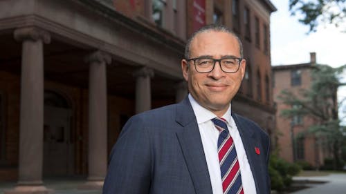 University President Jonathan Holloway said he would be limiting his schedule in order to fully recover from the coronavirus disease (COVID-19).  – Photo by Rutgers.edu