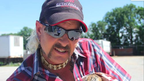 "Tiger King: Murder, Mayhem and Madness" is a docuseries about Joe Exotic and other large cat owners, was released on March 20.  – Photo by Twitter