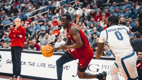Senior forward Mawot Mag will look to continue settling in with the Rutgers men's basketball team against Long Island University on Saturday. – Photo by Evan Leong