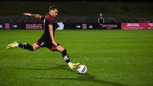 Sophomore defender Joey Zalinsky and the Rutgers men's soccer team advanced to their first ever Big Ten Tournament final by defeating Ohio State. – Photo by Leigh Lustig