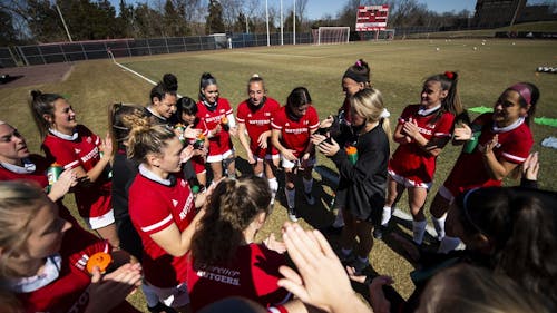 The Rutgers women's soccer team saw its Big Ten Tournament run end last night, losing in the semifinals 2-1 to Wisconsin. – Photo by Scarletknights.com