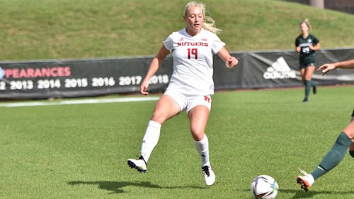 Senior midfielder Frankie Tagliaferri was named the Big Ten Midfielder of the Year. – Photo by Samantha Cheng