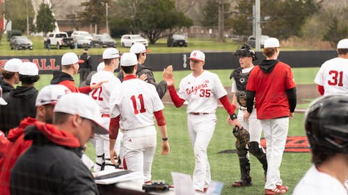 Senior right-handed pitcher Ben Gorski started on the mound for the Rutgers baseball team against Lafayette, earning the win, throwing for three innings and allowing 1 run with three strikeouts – Photo by Christian Sanchez