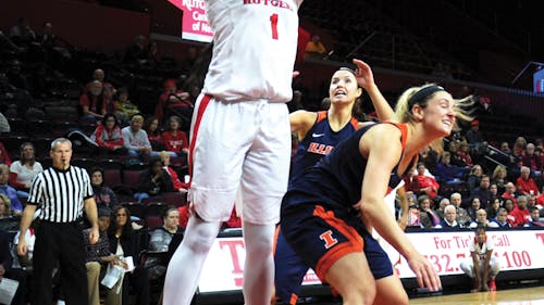 Center Rachel Hollivay notched her third double-double in 2015-16 at Indiana with 13 points and 10 rebounds. – Photo by Michelle Klejmont
