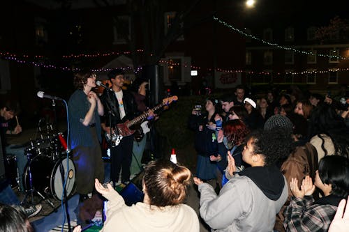 Rutgers students flocked to Demarest Hall for its most recent event "Demfest." – Photo by Anushka Dhariwal