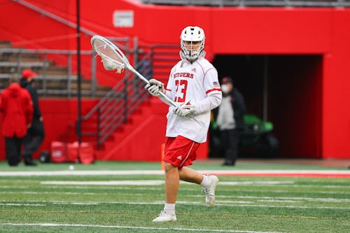 Graduate student goalkeeper Colin Kirst will continue his starting streak as the Rutgers men's lacrosse team faces Michigan in its regular season finale. – Photo by Scarletknights.com