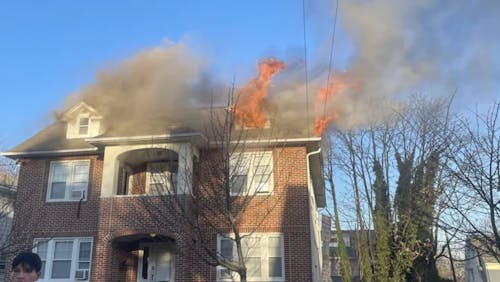 Sixteen residents of the Zeta Beta Tau (ZBT) fraternity raised over $18,000 for their satellite house on Huntington Street near the College Avenue campus after a house fire earlier this month. – Photo by Zeta Beta Tau / gofundme.com