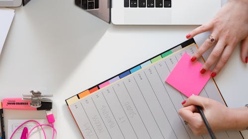 Organizational tools Notion and Google Sheets can be a busy student's best friend during the semester. – Photo by Marten Bjork / Unsplash