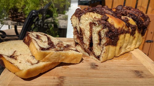 If you're looking to expand your holiday dessert menu past pies and sugar cookies, try making this delicious babka bread.  – Photo by Alice Militaru