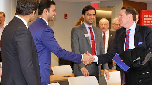  Rutgers Business School offers an online graduate program in supply chain management. With the University's recent partnership, those who graduated from the MBA now have an accelerated way to work in supply chain in Canada.  – Photo by Photo by Rutgers.edu | The Daily Targum