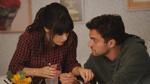 Zooey Deschanel and Jake Johnson play Jessica Day and Nick Miller, the perfect will-they-won't-they couple, in "New Girl," the quintessential show for people in their 20s. – Photo by @New_GirlTV / Twitter