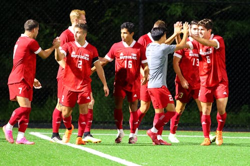 The Rutgers men's soccer team remains undefeated with its win over St. Joseph's. – Photo by Rutgers Men's Soccer / Twitter