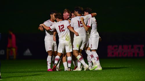 The Rutgers men's soccer team fell to UCLA by 3 goals this weekend. – Photo by Izzie Alvarez / ScarletKnights.com