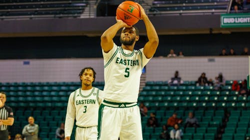 Eastern Michigan transfer Tyson Acuff is one of the nation's most outstanding scorers and was named Third Team All-MAC this season. – Photo by Jonathan Knight / Eastern Michigan Athletics / emueagles.com