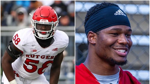 Senior linebacker Mohamed Toure and sophomore linebacker Moses Walker could add much-needed depth and talent to the linebacker unit for the Rutgers football team in its 2023 season. – Photo by Rich Grassle / ScarletKnights.com