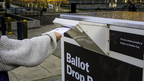 University President Jonathan Holloway said ballots can be sent through mail, as well as being placed in a secure dropbox or submitted in-person to a county Board of Elections office. – Photo by Cindy Shebley / Flickr