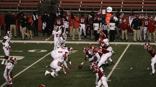 The Rutgers football team is 1-1 heading into Saturday's matchup with Ohio State. – Photo by Kelly Carmack / Photo Editor