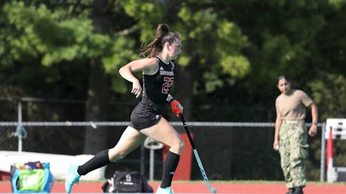 Sophomore midfielder Lucy Bannatyne and the No. 19 Rutgers field hockey team lost to another ranked opponent in Syracuse today. – Photo by Rutgers Field Hockey / Twitter