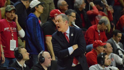 Head men’s basketball coach Steve Pikiell was honored as the Jim Phelan National Coach of the Year on Tuesday. – Photo by Photo by Curstine Guevarra | The Daily Targum