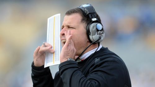 One of the main topics of the podcast was about how Rutgers has five weeks to prepare for its first game and didn't have a full practice schedule or training camp over the summer to ready itself. – Photo by The Daily Targum