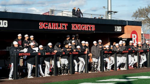 The Rutgers baseball team fell 1-5 in conference play this weekend with a poor showing at home against Purdue. – Photo by Christian Sanchez