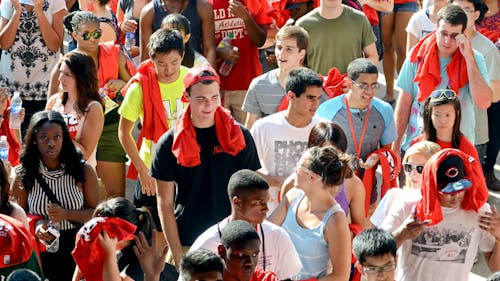September 2012 | Admission into Rutgers’ latest class of first-year students is statistically more competitive in comparison to previous years in the University’s history, based on SAT scores and enrollment numbers. – Photo by The Daily Targum