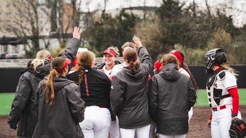 The Rutgers softball team will look to win another conference series against Purdue on the road this weekend. – Photo by Evan Leong