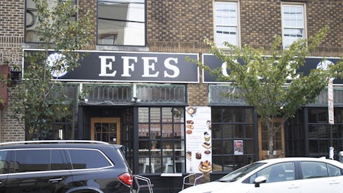 Efes is a wonderful coffee and pastry stop. – Photo by Olivia Thiel
