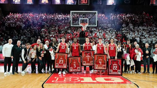 The Rutgers men's basketball team failed to earn a victory on its annual Senior Night. – Photo by Porter Binks / ScarletKnights.com
