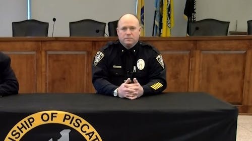 Thomas Mosier, chief of the Piscataway Police Department, is currently facing a lawsuit with charges of discrimination and harassment. – Photo by Piscataway Township Police Department / Twitter
