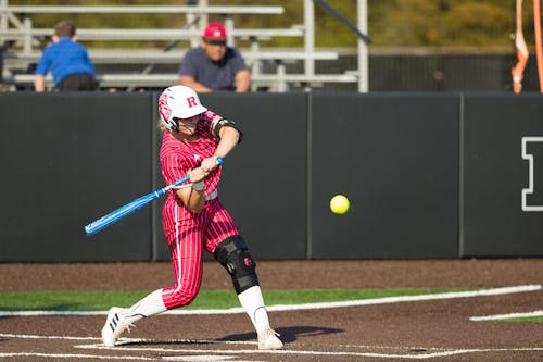 Though senior catcher Katie Wingert played well in the Bubly Invitational, the Rutgers softball team ultimately dropped 4 out of 5 games. – Photo by Steve Hockstein / ScarletKnights.com