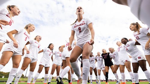The Rutgers women's soccer team begins the Big Ten Tournament on Sunday, facing Northwestern in the first round.  – Photo by Rutgers Women's Soccer / Twitter