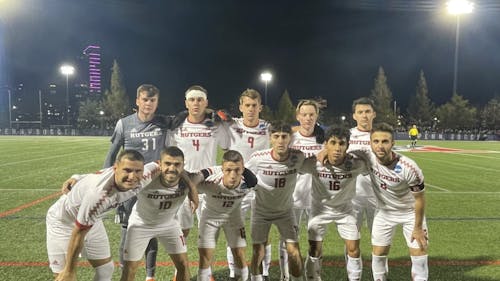 The Rutgers men's soccer team saw its season end in the first round of the NCAA Tournament this evening at UPenn. – Photo by Rutgers Men's Soccer / Twitter
