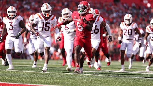 Junior running back Kyle Monangai has shined this season for the Rutgers football team once given the bulk of the carries in the backfield. – Photo by Dustin Satloff / ScarletKnights