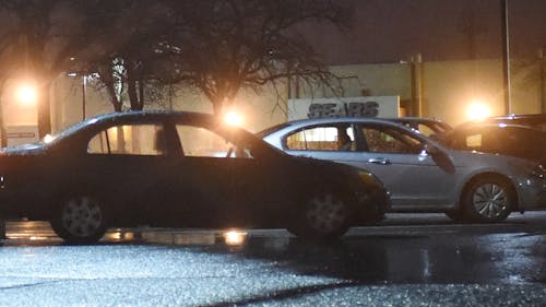 Two students were robbed Sunday night while walking through the Sears parking. – Photo by Photo by Michelle Klejmont | The Daily Targum