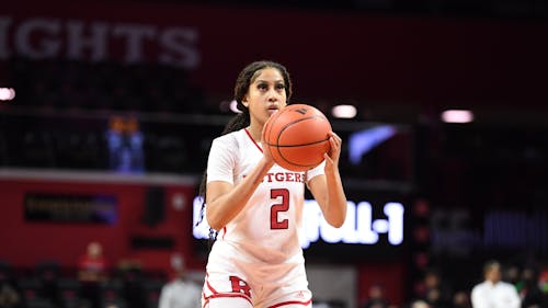 Freshman guard Kaylene Smikle and the Rutgers women's basketball team sit at .500 through their first eight games of the season. – Photo by Rutgers Women's Basketball / Twitter
 
