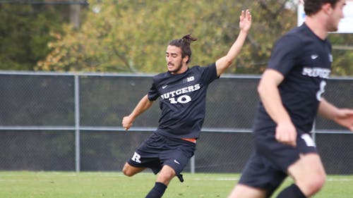 After fighting through a rough first season in the Big Ten, junior midfielder Erik Sa is happy to be playing meaningful soccer on the final matchday of the regular season. The Knights fight for the top seed and home-field advantage throughout the Big Ten Tournament, which starts this weekend. – Photo by Edwin Gano