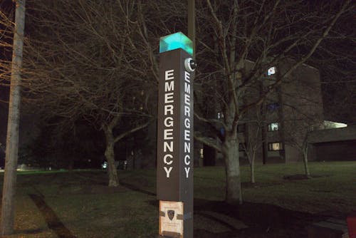 It is important that Rutgers continuously advertise and improve its resources available to women on campus, like the blue light system. – Photo by Photo by Hamza Azeem