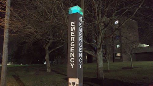 It is important that Rutgers continuously advertise and improve its resources available to women on campus, like the blue light system. – Photo by Photo by Hamza Azeem