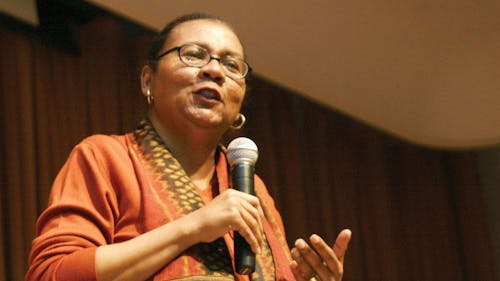 bell hooks is not only a revolutionary author and feminist, but her legacy acts as a source of endless inspiration for anyone who has read her work.  – Photo by Cmongirl / Wikimedia.org