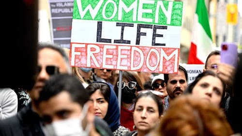 The death of 22-year-old Mahsa Amini in Iran has sparked nationwide protests in the country regarding women's rights and autonomy under the country's current government. – Photo by Harjit Sajjan / Twitter