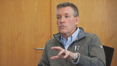 Pat Hobbs said he expects fans to have a safer experience because of the regulated sale of beer and wine at sporting venues.  – Photo by Dustin Niles