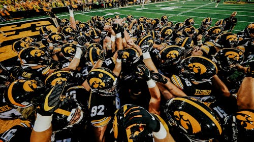 This weekend, Iowa travels to Piscataway to face off against the Rutgers football team in both programs’ first Big Ten game of the season.  – Photo by Hawkeye Football / Twitter