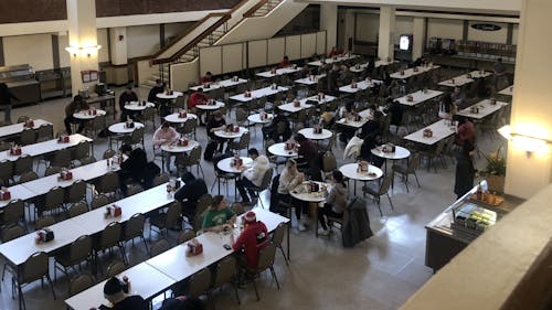 While most of us can agree that Brower Dining Commons isn't the best that Rutgers has to offer, the debate on other major topics, such as the buses and best campuses, remain split amongst the populace. – Photo by The Daily Targum