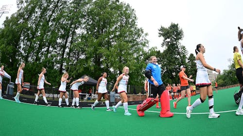 The Rutgers field hockey team will look to start Big Ten play with a win when they take on Penn State today. – Photo by ScarletKnights.com